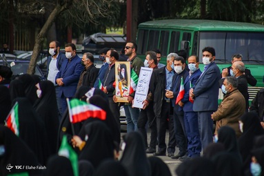 مراسم بزرگداشت حماسه «۹ دی» - رشت