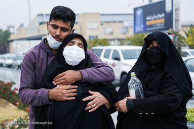 مراسم استقبال از ۵ شهید گمنام و ۴ شهید شناسایی شده دفاع مقدس - شیراز