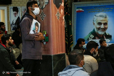 مراسم استقبال از ۵ شهید گمنام و ۴ شهید شناسایی شده دفاع مقدس - شیراز