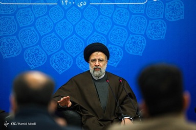 نشست خبری حجت الاسلام سید ابراهیم رئیسی، رئیس جمهور در پایان سفر استانی به قم