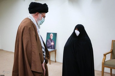 دیدار خانواده شهید سپهبد حاج قاسم سلیمانی با مقام معظم رهبری