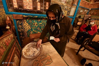 آیین عشای ربانی در کلیسای وانک اصفهان