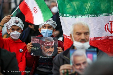 مراسم دومین سالگرد شهادت سردار حاج قاسم سلیمانی