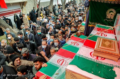 استقبال از پیکر‌های مطهر شهدای دفاع مقدس - شهرضا