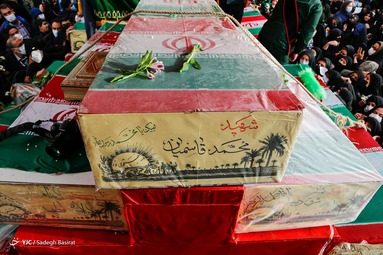 استقبال از پیکر‌های مطهر شهدای دفاع مقدس - شهرضا