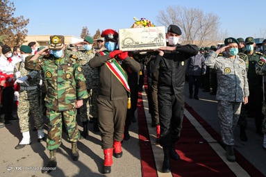 استقبال از پیکر مطهر سه شهید گمنام - تبریز