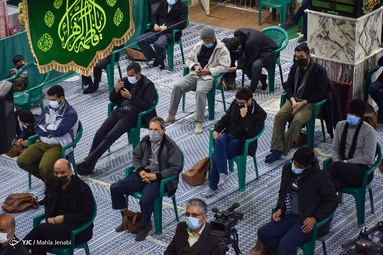 مراسم عزاداری دهه دوم فاطمیه  -  بیت الزهرا کرمان