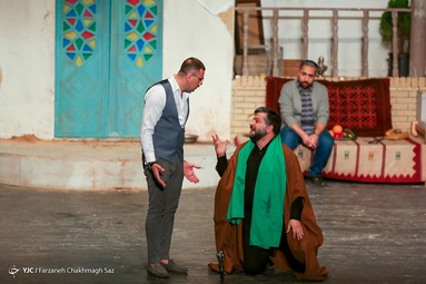 نمایش آئینی بیرق ماندگار به مناسبت شهادت حضرت زهرا (س) - شیراز
