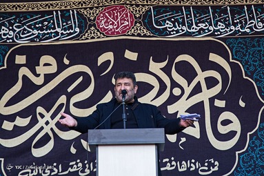 اجتماع بزرگ عزاداران فاطمی - میدان هفت تیر تهران