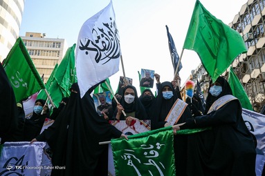 دسته عزاداری دختران حاج قاسم