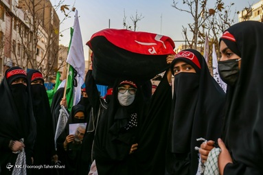 دسته عزاداری دختران حاج قاسم