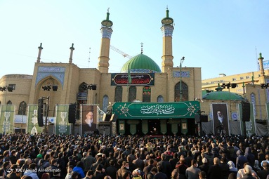 مراسم تجمع عزادارن فاطمی -  میدان شهید طهرانی‌مقدم