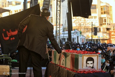 مراسم تجمع عزادارن فاطمی -  میدان شهید طهرانی‌مقدم