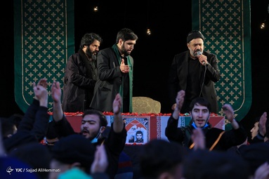 مراسم تجمع عزادارن فاطمی -  میدان شهید طهرانی‌مقدم