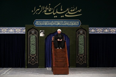 عزاداری شام شهادت حضرت فاطمه زهرا (س) در حسینیه امام خمینی