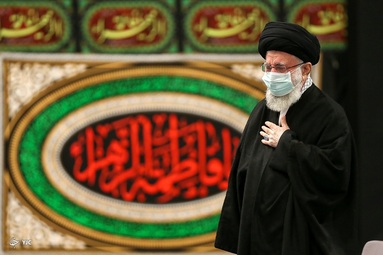 عزاداری شام شهادت حضرت فاطمه زهرا (س) در حسینیه امام خمینی