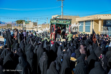 تشییع و تدفین پیکر دو شهید گمنام - شهرضا