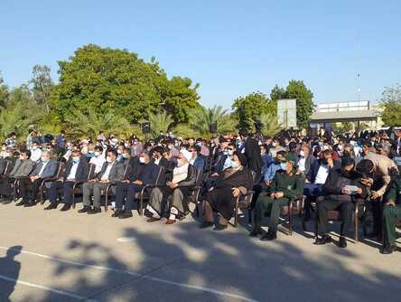 تشییع و خاکسپاری شهدا دردانشکده فنی شهید کرانی بندرعباس