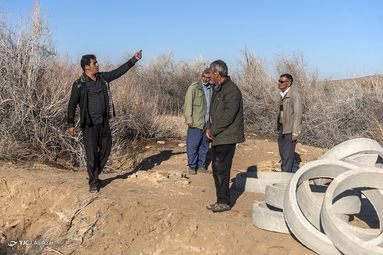 خشکسالی و کمبود آب در مناطق زراعی کاشان