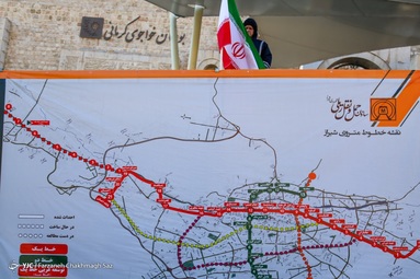 ورود اولین واگن‌های قطار‌ شهری ساخت ایران - شیراز