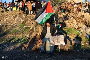 اعتراضات به تخریب خانه یک فلسطینی - فلسطین اشغالی
