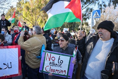 اعتراضات به تخریب خانه یک فلسطینی - فلسطین اشغالی