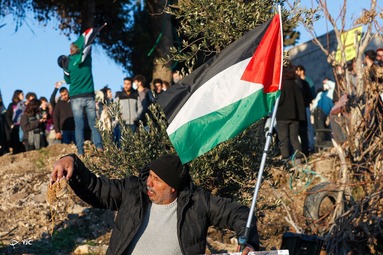 اعتراضات به تخریب خانه یک فلسطینی - فلسطین اشغالی