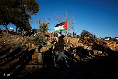 اعتراضات به تخریب خانه یک فلسطینی - فلسطین اشغالی