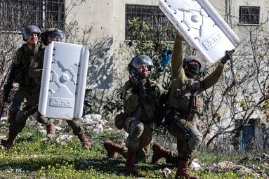 اعتراضات به تخریب خانه یک فلسطینی - فلسطین اشغالی