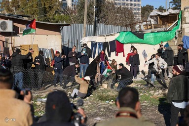 اعتراضات به تخریب خانه یک فلسطینی - فلسطین اشغالی
