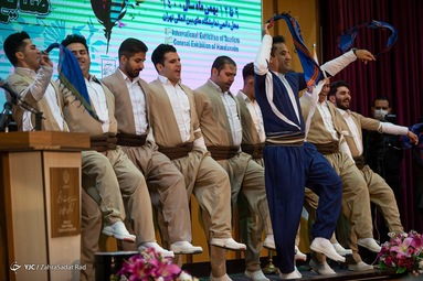 آیین افتتاحیه پانزدهمین نمایشگاه بین المللی گردشگری و سی و پنجمین نمایشگاه ملی صنایع دستی