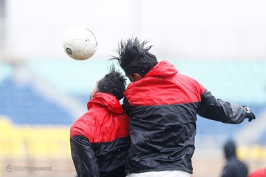 تمرین پرسپولیس با حضور گل‌محمدی