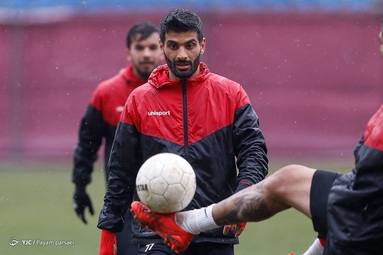 تمرین پرسپولیس با حضور گل‌محمدی
