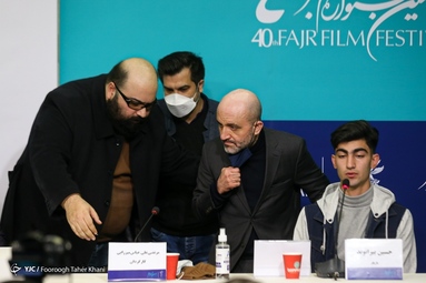 نشست رسانه‌ای فیلم «بیرو» به کارگردانی «مرتضی علی عباس میرزایی» و تهیه‌کنندگی «مجید برزگر»