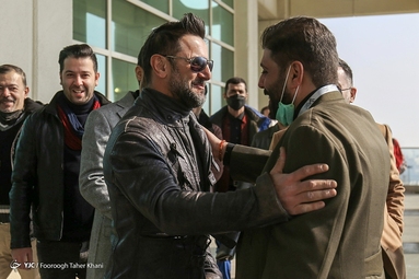 حضور عوامل فیلم «برف آخر» به کارگردانی «امیرحسین عسگری»