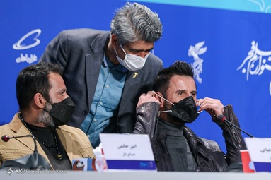 حضور عوامل فیلم «برف آخر» به کارگردانی «امیرحسین عسگری»