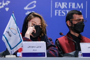 حضور عوامل فیلم «برف آخر» به کارگردانی «امیرحسین عسگری»