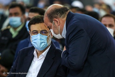 مراسم عطرافشانی و گلباران مزار مطهر شهدا - بهشت زهرا تهران