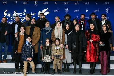 در حاشیه نمایش و نشست خبری فیلم «بی‌مادر» به کارگردانی «سیدمرتضی فاطمی»