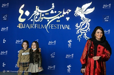 در حاشیه نمایش و نشست خبری فیلم «بی‌مادر» به کارگردانی «سیدمرتضی فاطمی»