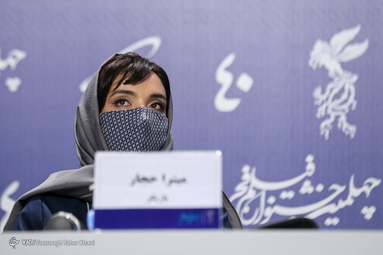 در حاشیه نمایش و نشست خبری فیلم «بی‌مادر» به کارگردانی «سیدمرتضی فاطمی»