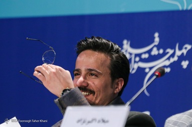 در حاشیه نمایش و نشست خبری فیلم «دسته دختران» به کارگردانی «منیر قیدی»