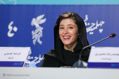 در حاشیه نمایش و نشست خبری فیلم «دسته دختران» به کارگردانی «منیر قیدی»