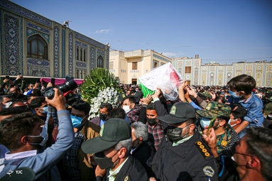 تشییع پیکر شهید «علی‌اکبر رنجبر» - شیراز