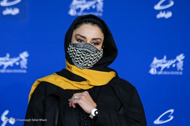 مریلا زارعی در حاشیه نمایش فیلم «هناس» به کارگردانی حسین دارابی