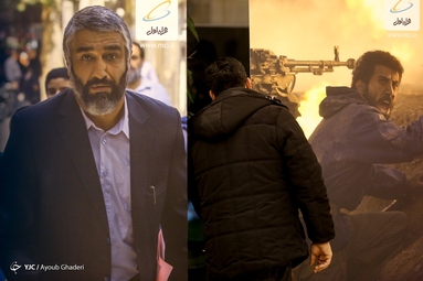 در حاشیه نمایش فیلم «شب طلایی» به کارگردانی «یوسف حاتمی کیا»