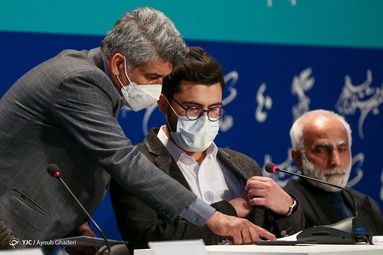 عوامل و بازیگران فیلم موقعیت مهدی در مراسم پیش از اکران فیلم