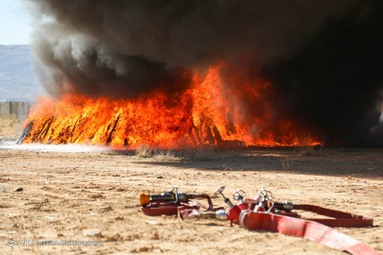 امحا بیش از 20 تن مواد مخدر - شیراز