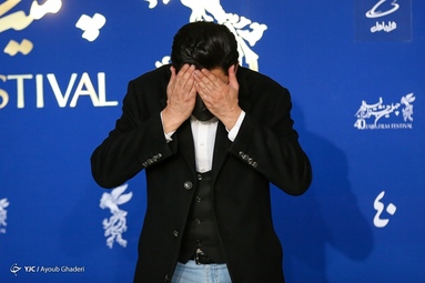 حضور عوامل فیلم «نمور» به کارگردانی داوود بیدل در محل جشنواره فیلم فجر