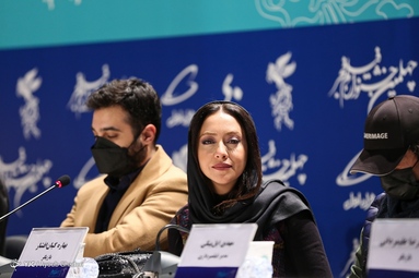 نشست رسانه ای عوامل فیلم «نمور» به کارگردانی داوود بیدل در محل جشنواره فیلم فجر